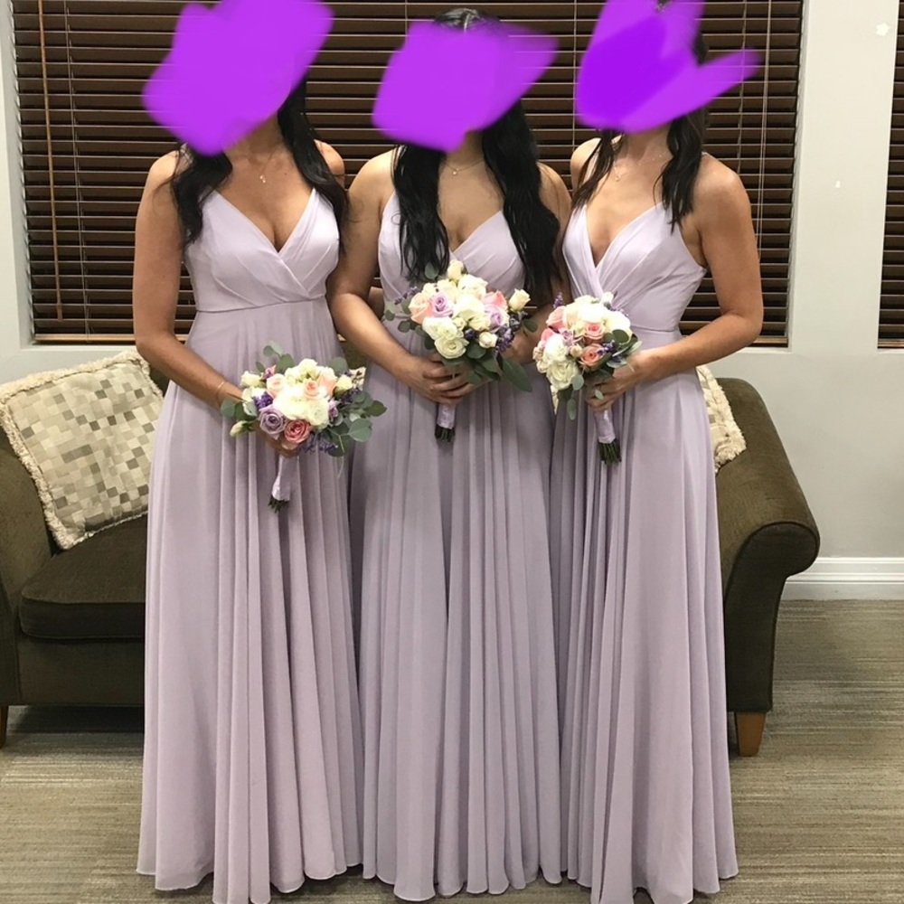 Lulu’s lilac formal dress